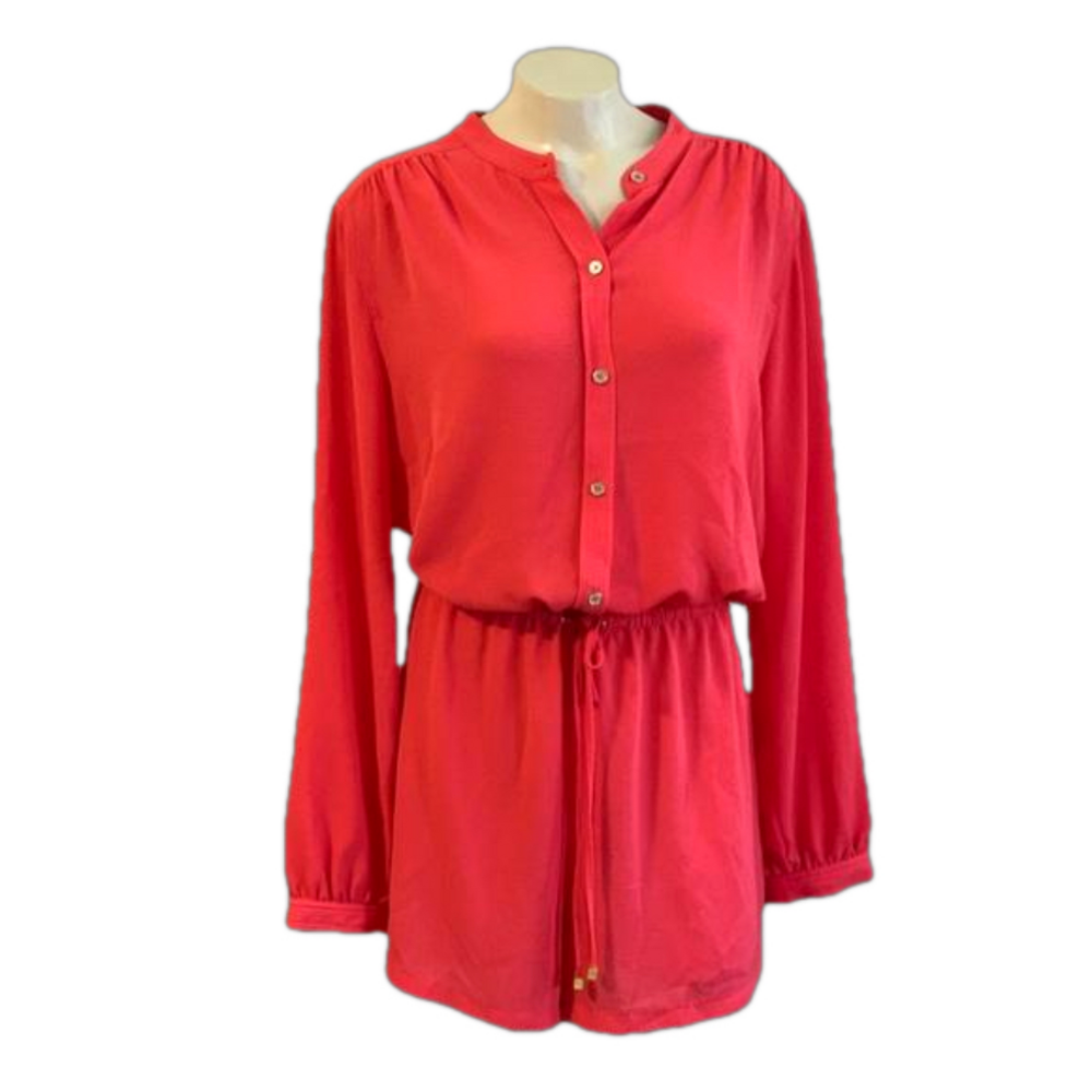 Michael Kors sangria color Romper SZ XL $ 110 NWT